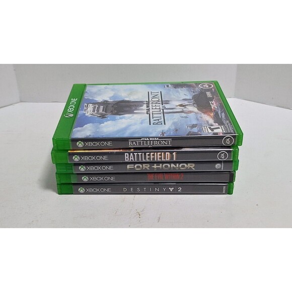 MICROSOFT XBOX ONE 5 CT LOT BATTLEFRONT 1 THE EVIL WITHIN 2 DESTINY 2 - Picture 2 of 7